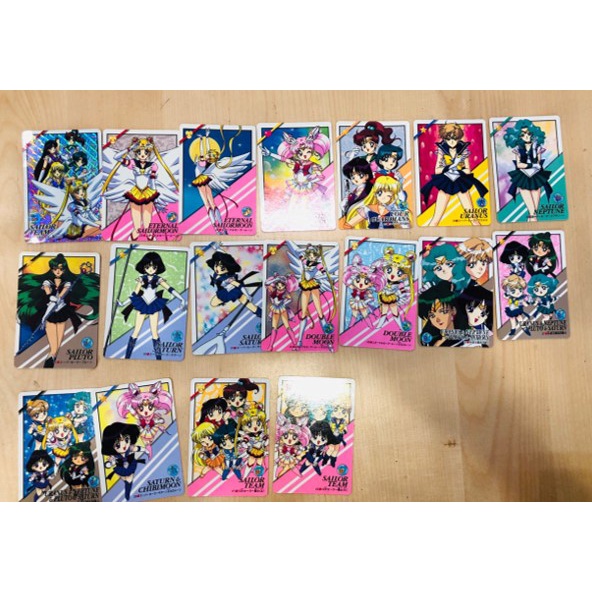 ⑧美少女戰士 Stars PP卡 白金卡 閃卡 萬變卡 收藏卡 Sailor Moon 日本原版 非復刻