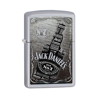 Zippo 防風打火機 Jack Daniel's 威士忌 原廠公司貨 經典素面 燃油式打火機 煤油打火機 生日 禮物