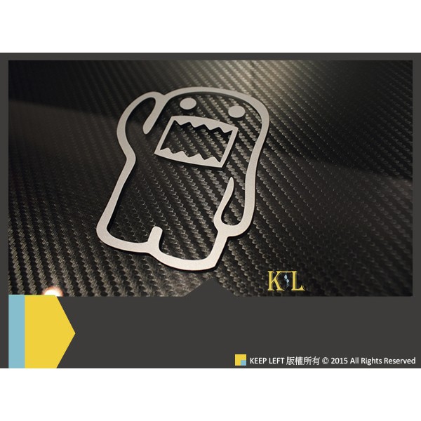 【KEEP LEFT】創意車貼〔KL-0080〕Domo Kun 多摩君 JDM 海拉 Decal Hella