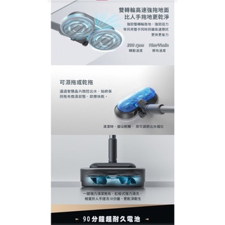 《 Roidmi 睿米 X300 無線吸拖吸塵器 》陸版 除蟎機