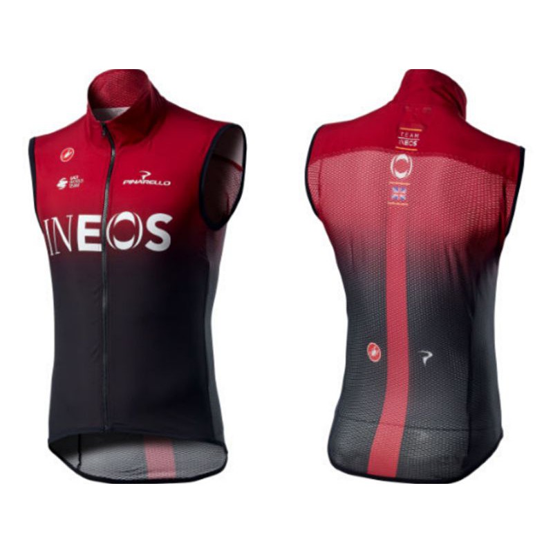特價 Castelli Team INEOS Pro Light Wind Vest 一級輕量防風防潑水背心