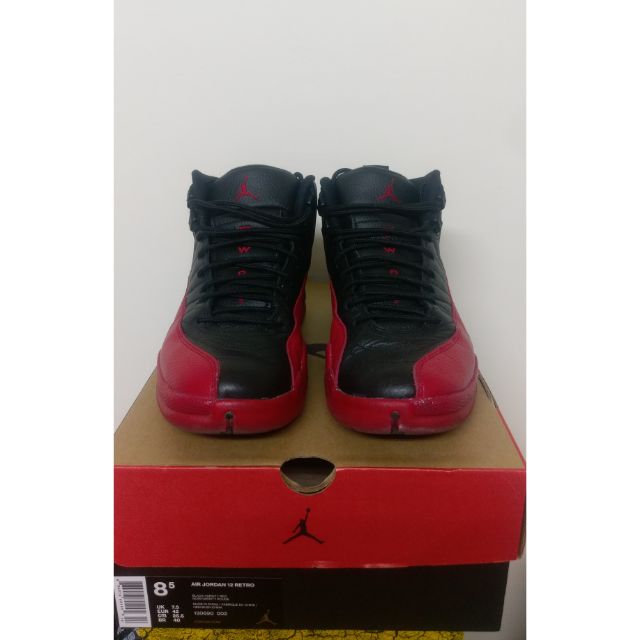Nike AIR Jordan 12 retro 黑紅 (原盒出售)