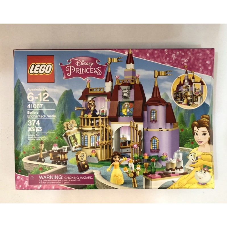 全新含運LEGO樂高41067迪士尼公主系列貝兒城堡 Belle's Enchanted Castle 已絶版