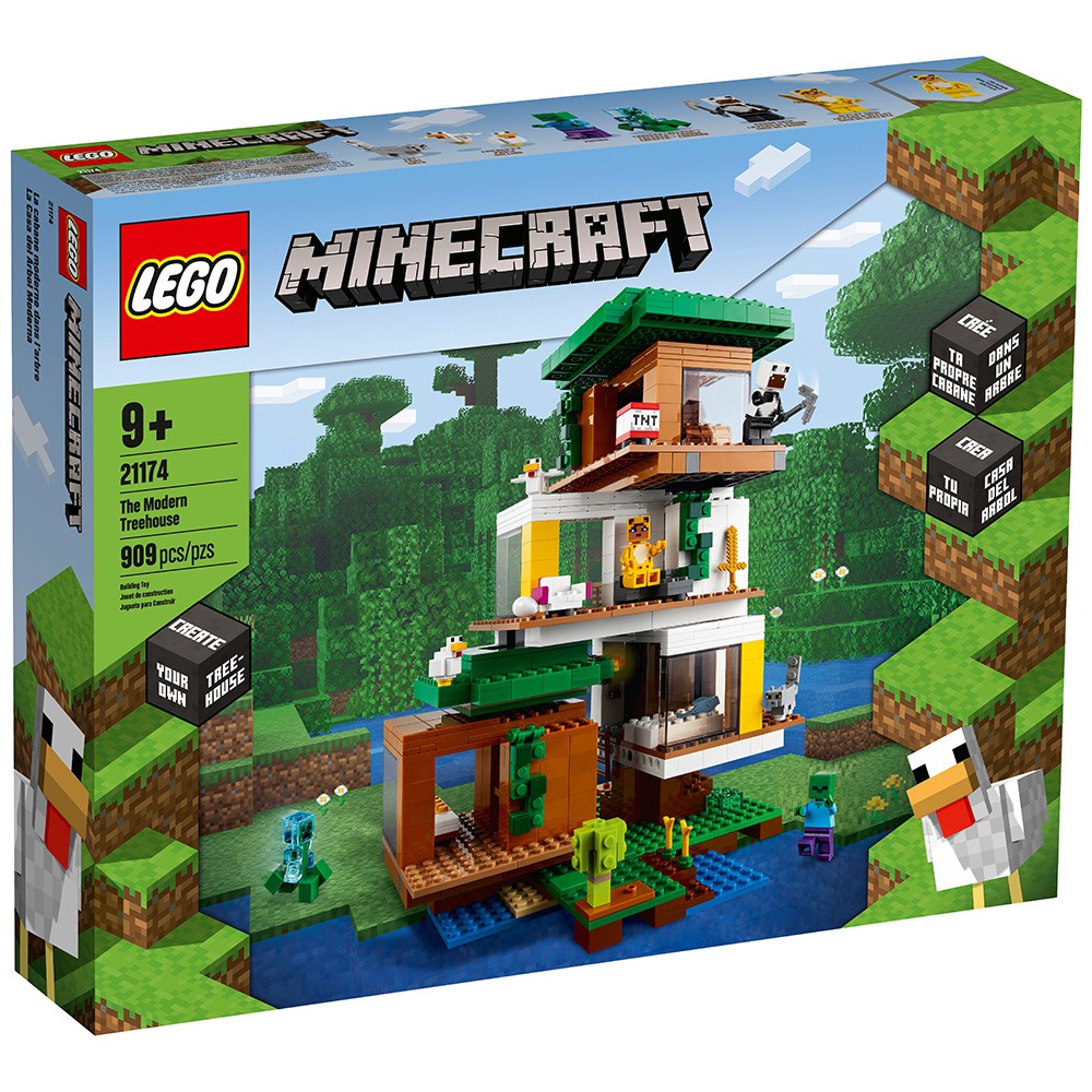 LEGO樂高 LT21174 The Modern Treehouse _Minecraft創世神