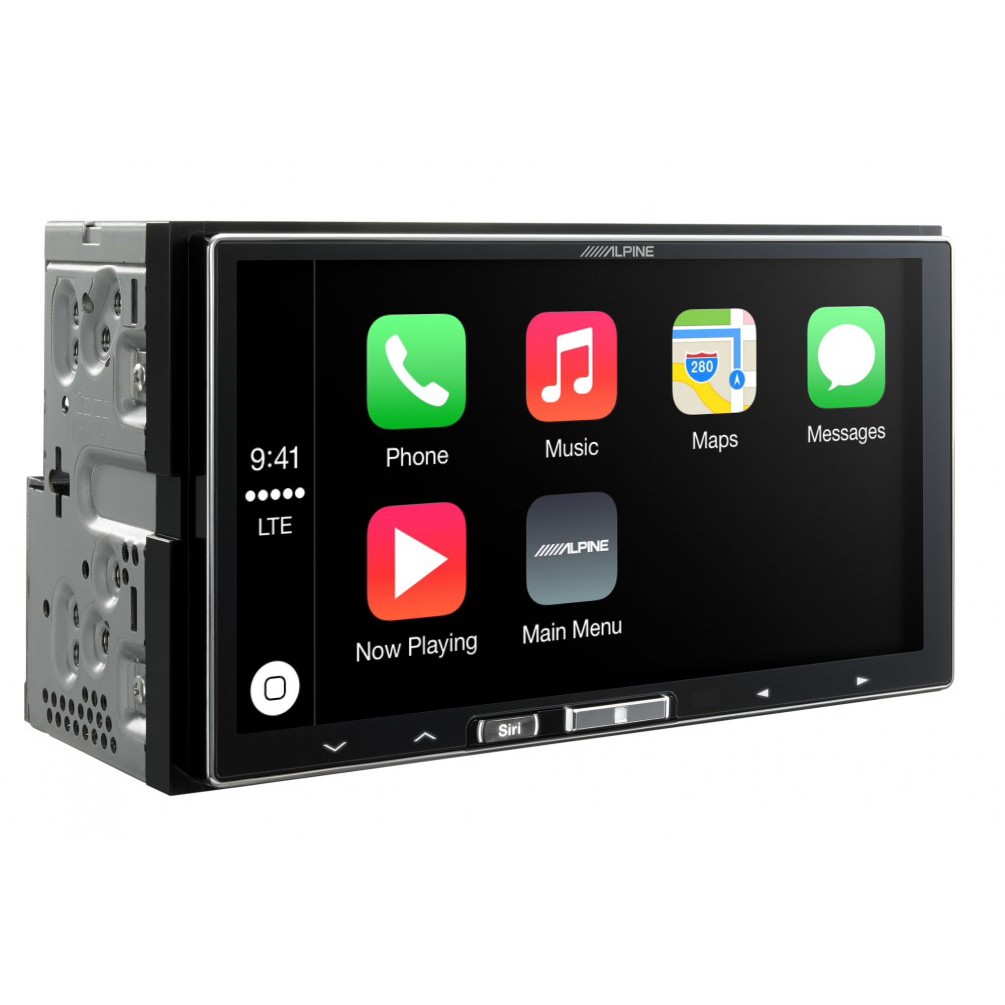 愛音音響館-ALPINE-iLX-700 7吋通用型Apple CarPlay觸控螢幕主機USB/iPhone-公司貨