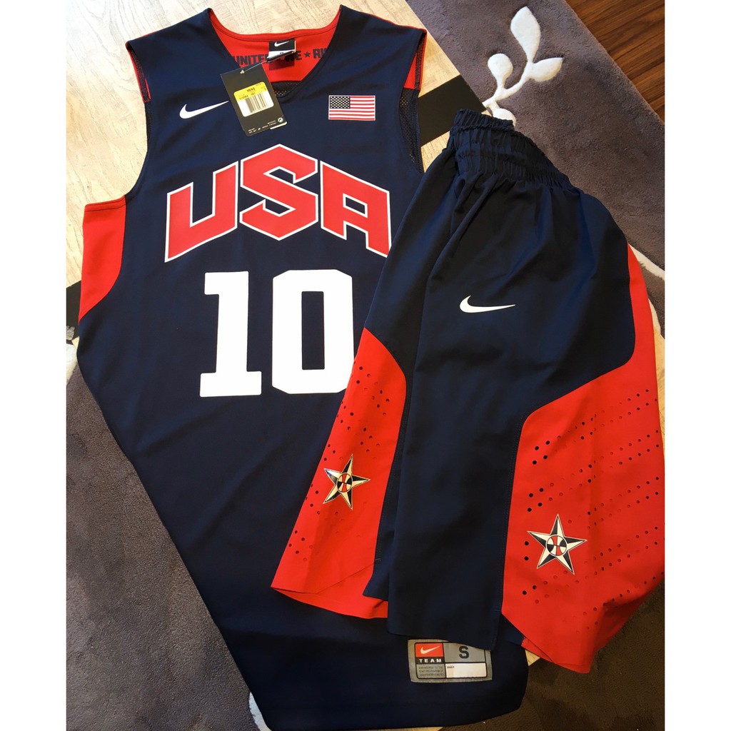 Nike NBA Kobe Bryant 2012 倫敦奧運 Olympic 夢十隊 美國隊 客場 SW 球衣