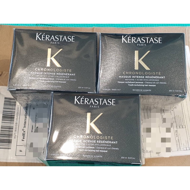 全新現貨卡詩 Kerastase黑鑽極萃逆時髮膜200ml 頂級魚子醬髮膜