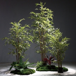 【模擬樹植物】假綠植盆栽 假樹模擬綠植盆栽植物造景旅人蕉盆景餐廳場景裝飾櫥窗景觀大型盆栽