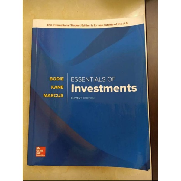 投資學 Essentials of Investments