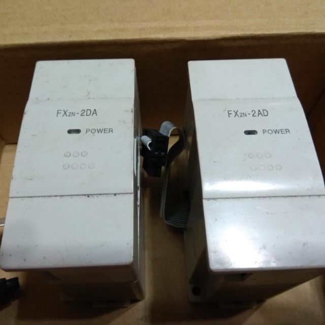 三菱 FX2N 2AD+2DA兩模組一起賣