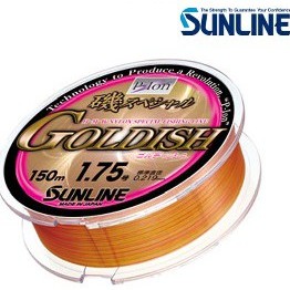 滿額免運🔥 SUNLINE GOLDISH 150m 磯釣母線 尼龍線 銅粉色 4號 磯釣 前打 路亞 船釣 釣蝦 溪流