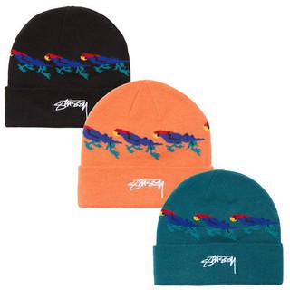 stussy parrot beanie