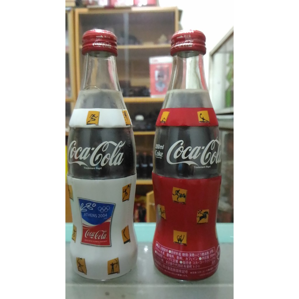 日本可口可樂2004雅典奧運紀念瓶組