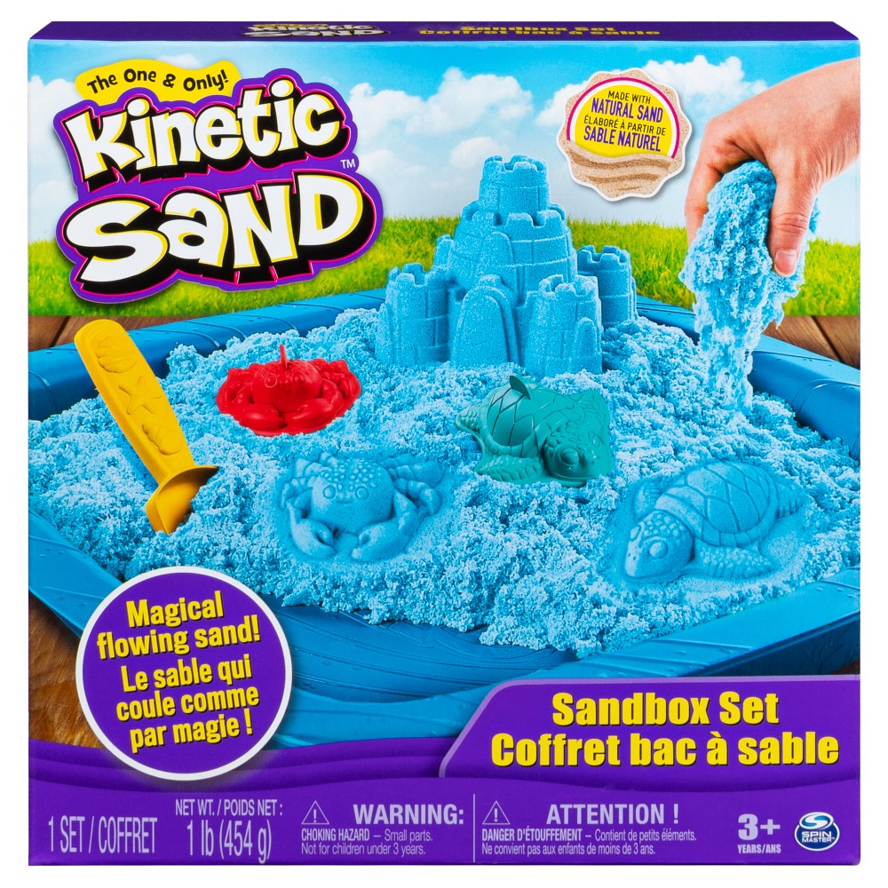 Kinetic Sand魔法動力沙-海灘遊戲組(三色可選)