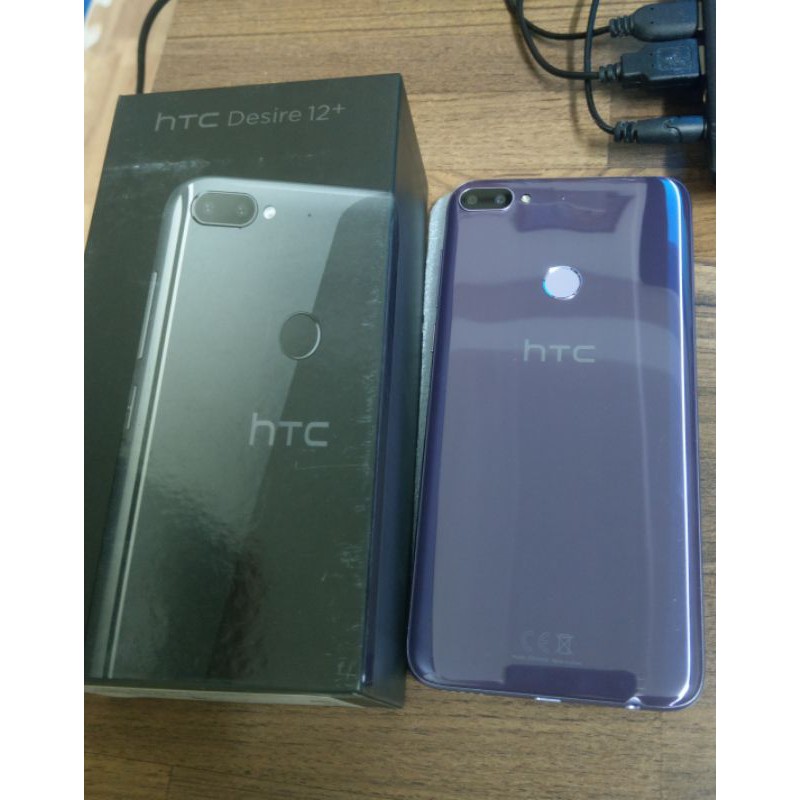 &lt;二手手機&gt; HTC Desire 12+ 32G 紫色