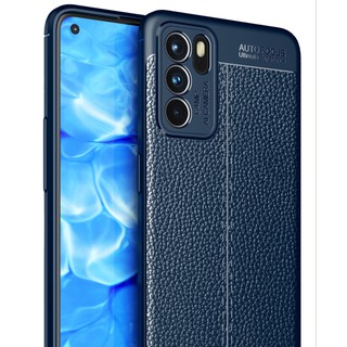 Oppo Reno6,Reno6Pro 荔枝皮紋硅膠防摔手機殼OPPO Reno6pro plus