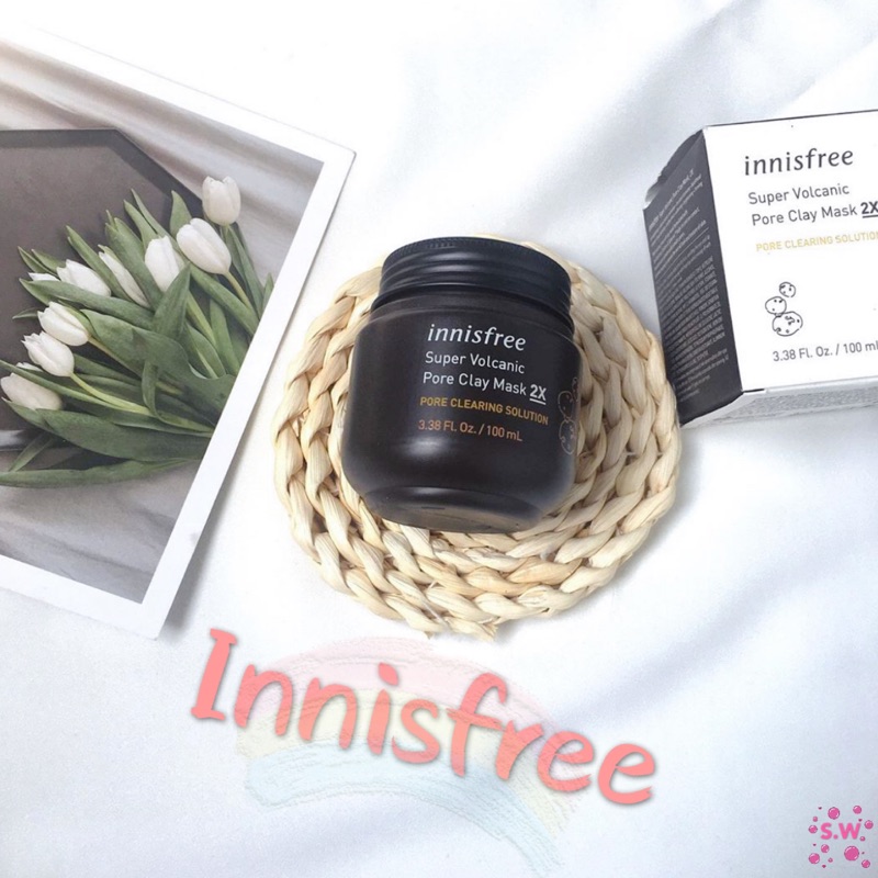 現貨 innisfree 火山泥面膜 2X 100ml 韓國正品 悅詩風呤 加強版 火山泥毛孔潔淨面膜 面膜 泥膜