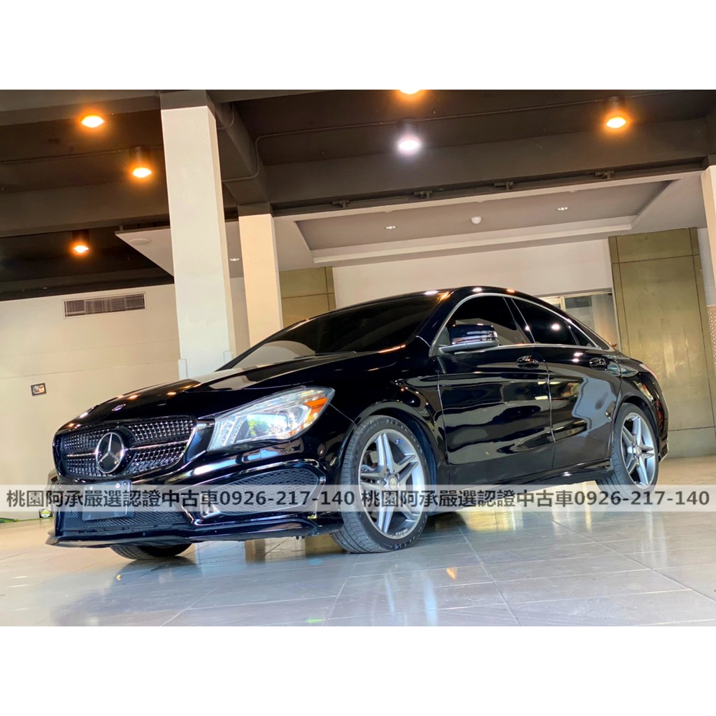 【FB搜尋桃園阿承】賓士 超人氣CLA250 AMG 2013年 2.0CC 黑色 二手車 中古車