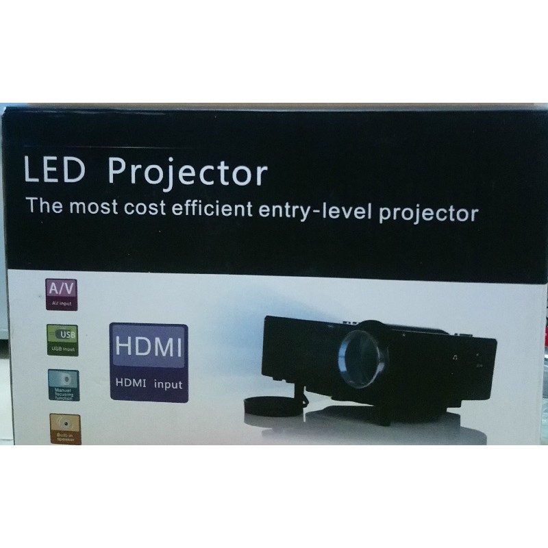 [心情小舖] LED Projector 迷你微型投影機LED投影儀