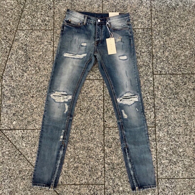 mnml m1 repaired denim