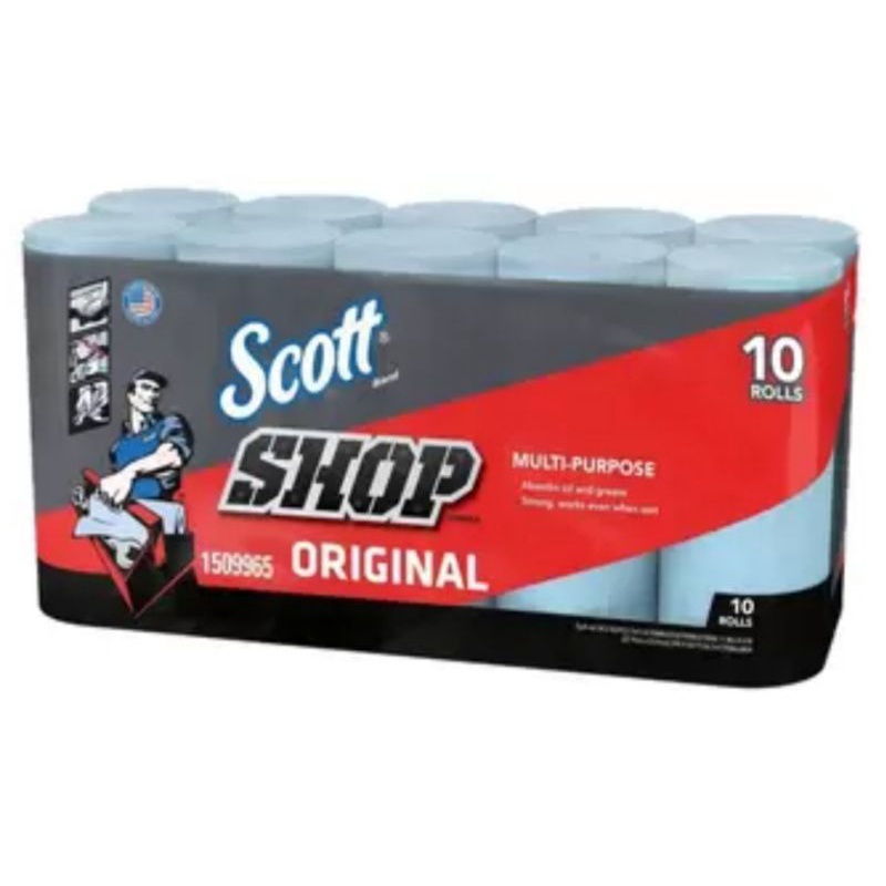 Scott 萬用強吸力紙抹布 55張 X1卷 單捲包裝防潮（拆售）超商ㄧ單最多6卷(自取價68元）