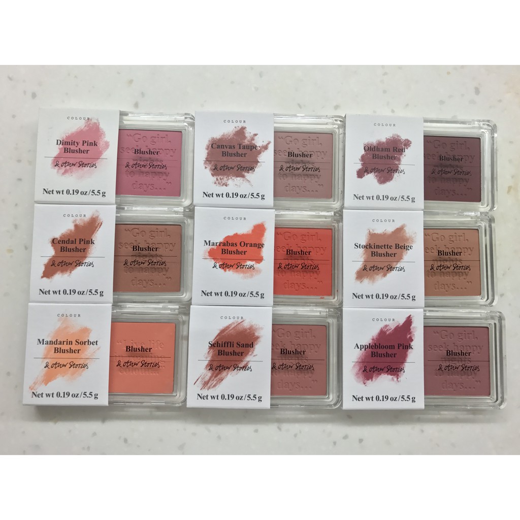 & other stories blusher