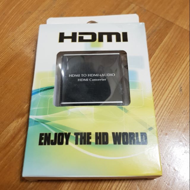 「特價」 HDMI轉HDMI+音源3.5mm或SPDIF 音訊分離器 Apple TV Chromecast可用