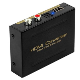 HDMI音視頻分離器4K音頻視頻分離器 HDMI轉HDMI+AUDIO（SPDIF+R/L）音頻信號轉換器