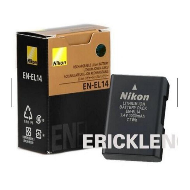 全新尼康nikon En El14原廠電池d5100 D5200 D3100 3200 P7100 P7000 7700 蝦皮購物