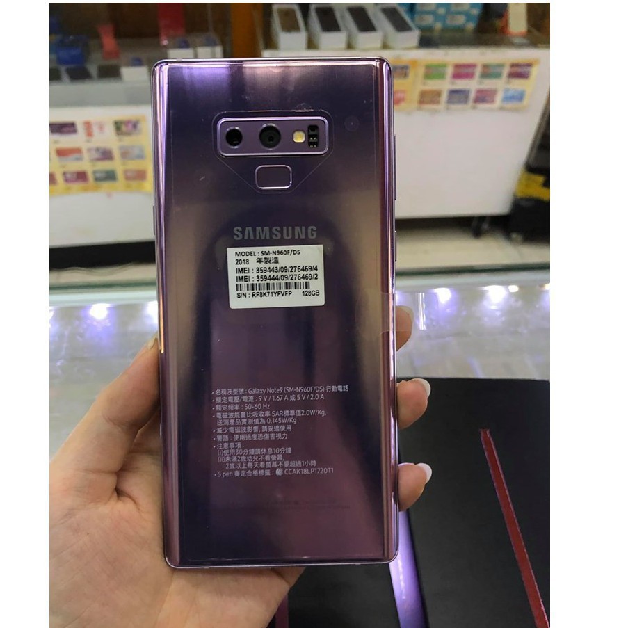 二手數碼 中古僅開封samsung Note9 6 4吋6 128g 福利 蝦皮購物