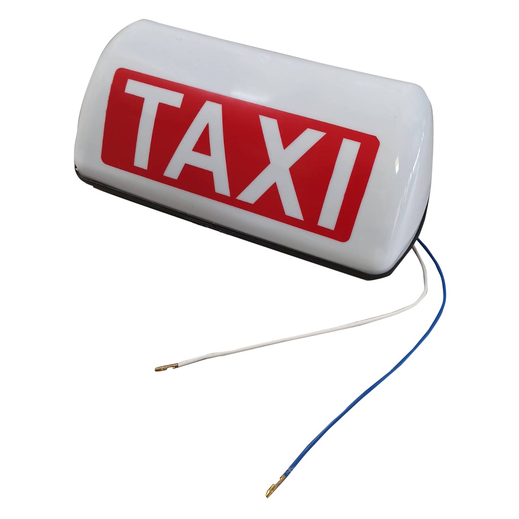 計程車燈【白色】車頂燈 棚頂燈 出租車燈 的士燈 造型燈 復刻造型 室內裝飾 汽車改裝 TAXI 文青風 Uber