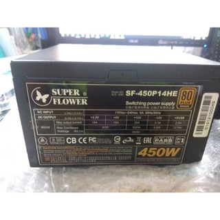 淡水硬漢 振華 銅牌王 450W SF-450P14HE 電源供應器 POWER 80+銅牌 原廠三年保固 足瓦