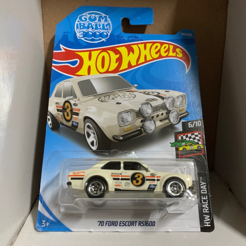 Hot wheels 風火輪小汽車 70’ ford escort rs1600