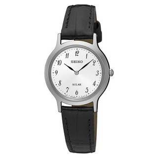 SEIKO SK037精工錶 CS系列 V115-0BS0W(SUP369P1) 簡約風皮帶款腕錶 /白麵 26.1mm
