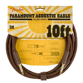 Fender 10 Paramount Series Acoustic Cable 木吉他 導線 公司貨 【宛伶樂器】