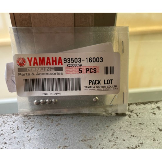 俗俗賣YAMAHA山葉原廠 鋼珠 RS　CUXI　Sweet 100 前叉軸承 料號：93503-16003