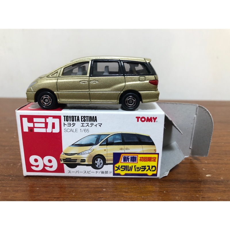 Tomica 絕版紅標#99 TOYOTA Estima 限Guo Qin Xu下標