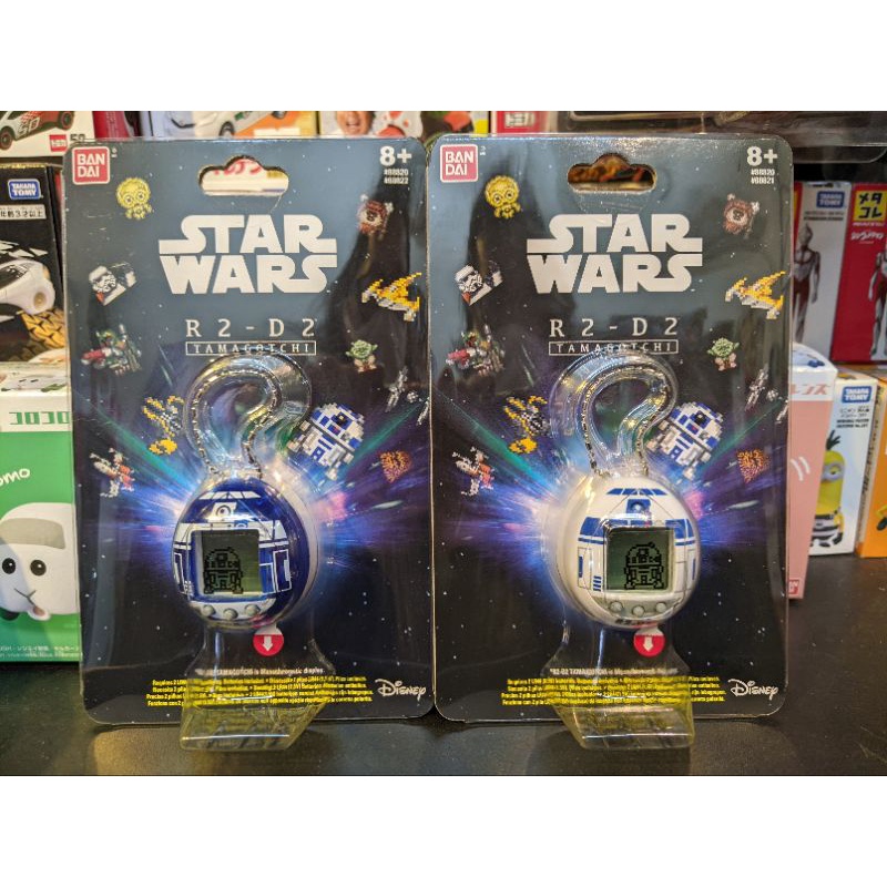 現貨 BANDAI 代理版 塔麻可吉 星際大戰 R2-D2 經典白色 Ver. / R2-D3 全息藍色ver.