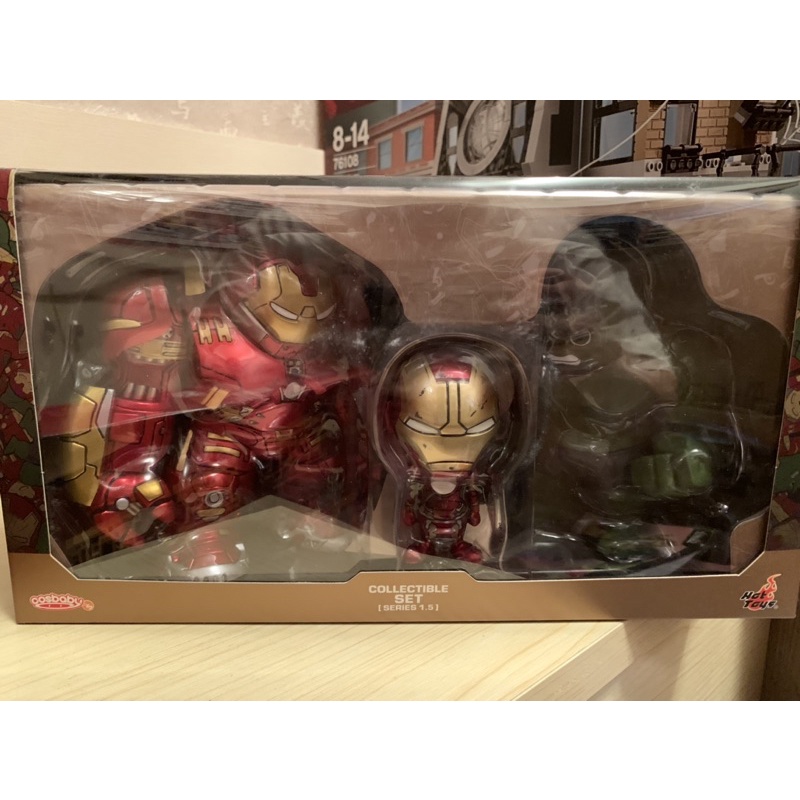 【芳鄰自有收藏品】*現貨* 野獸國 Hot Toys 絕版 浩克毀滅者vs浩克 鋼鐵人 馬克43 MK43