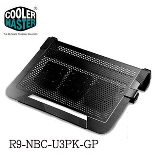 【3CTOWN】含稅附發票 CoolerMaster Notepal U3 Plus 全鋁筆電散熱墊 黑色