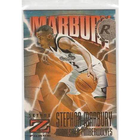 NBA 球員卡 Stephon Marbury 1996-97 Z-Force RC 新人卡