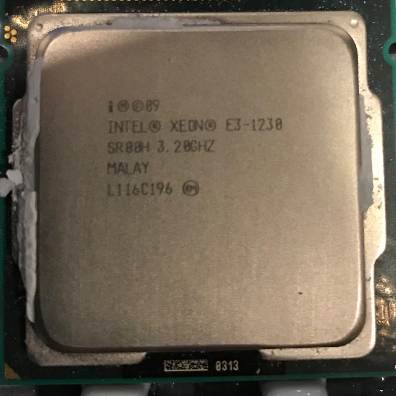 Intel cpu e3 1230