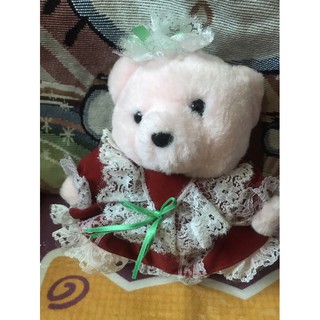 🔥1H-12H秒出貨送庫洛米襪🔥限量超萌蕾絲粉紅絨毛聖誕小熊🐻玩偶🧸