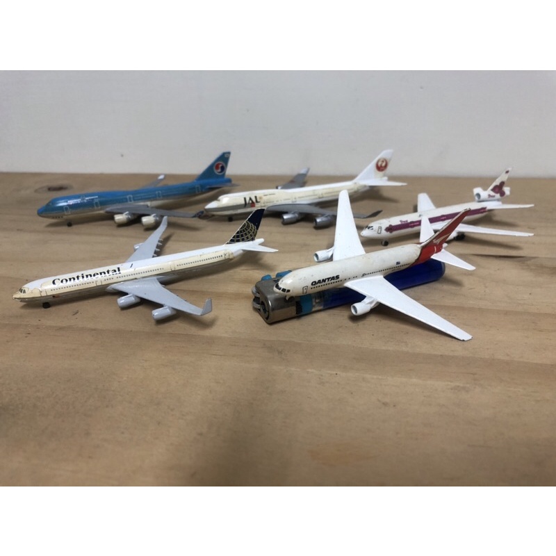 「寶貝對不起」法國航空 模型飛機 波音747 Air France 巴黎戴高樂機場 schabak 不拆賣