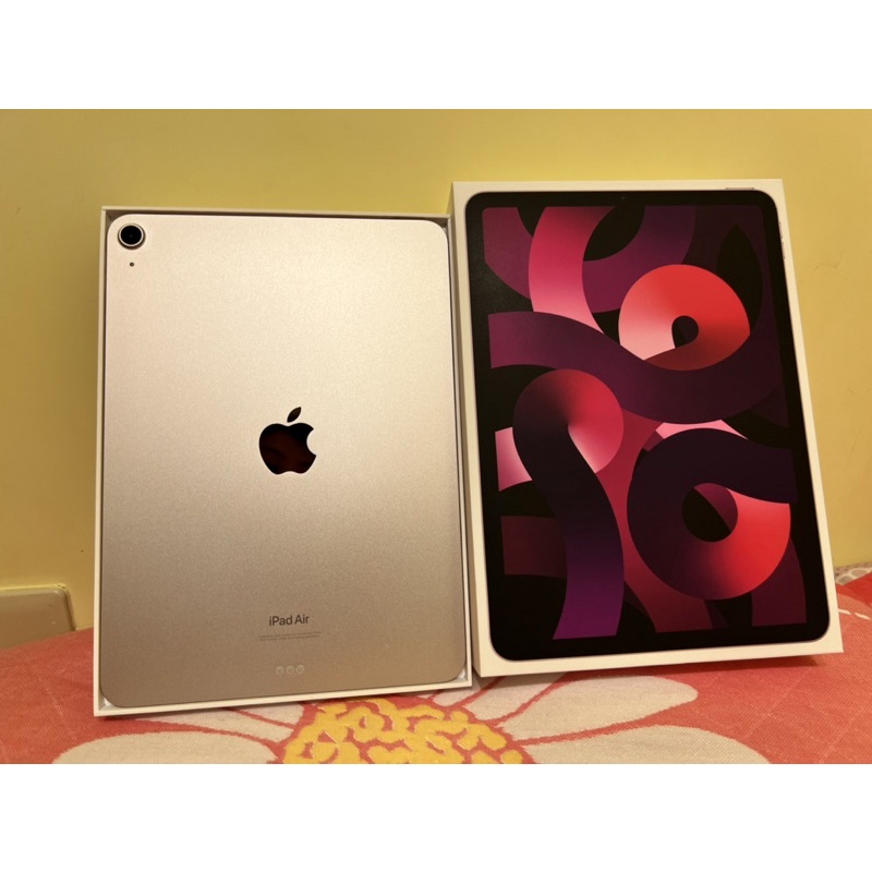 《自售》99.9 近新二手 Apple ipad air 5 2022粉色 256g wifi