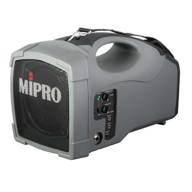 【標緻音響】Mipro MA-101B 肩掛式無線喊話器 輕便行動擴音機 適合教學、表演 含無線手握麥克風 台灣公司貨