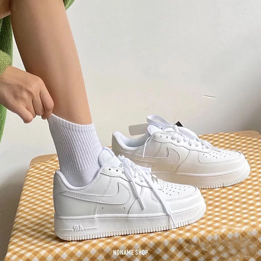 Noname Nike Air Force 1 Low 全白低筒白force 原版 蝦皮購物