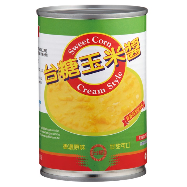 台糖 玉米醬 sweet corn cream style 罐頭 425g