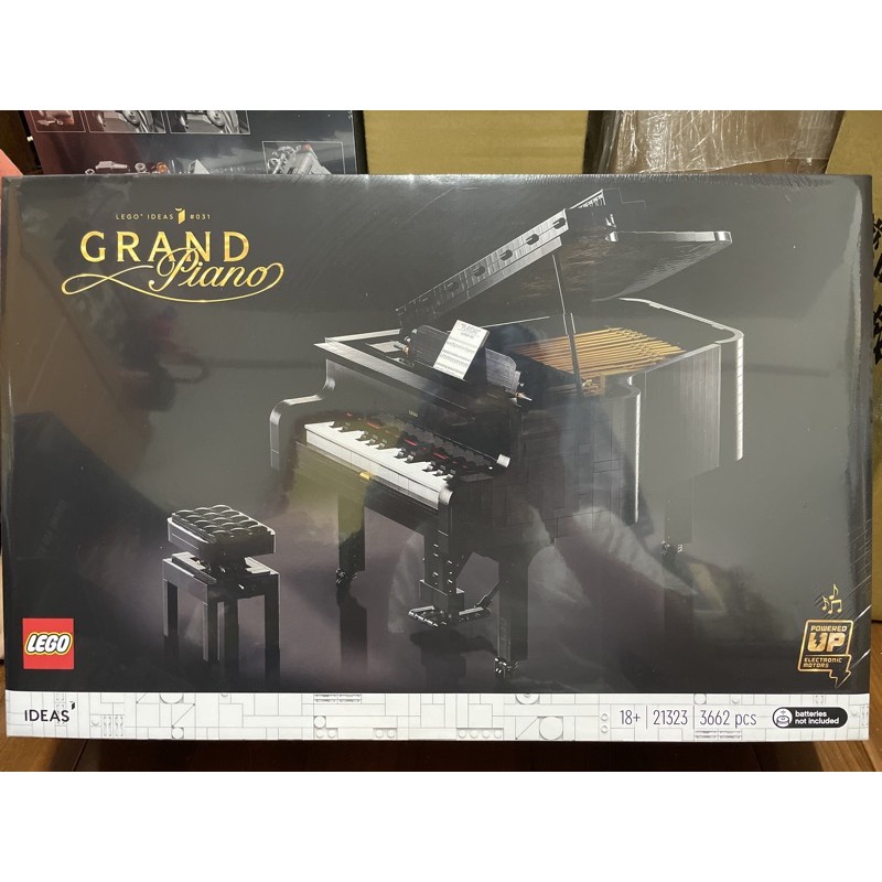 可郵寄 LEGO 樂高 21323 全新品未拆 IDEAS系列  Grand Piano 鋼琴