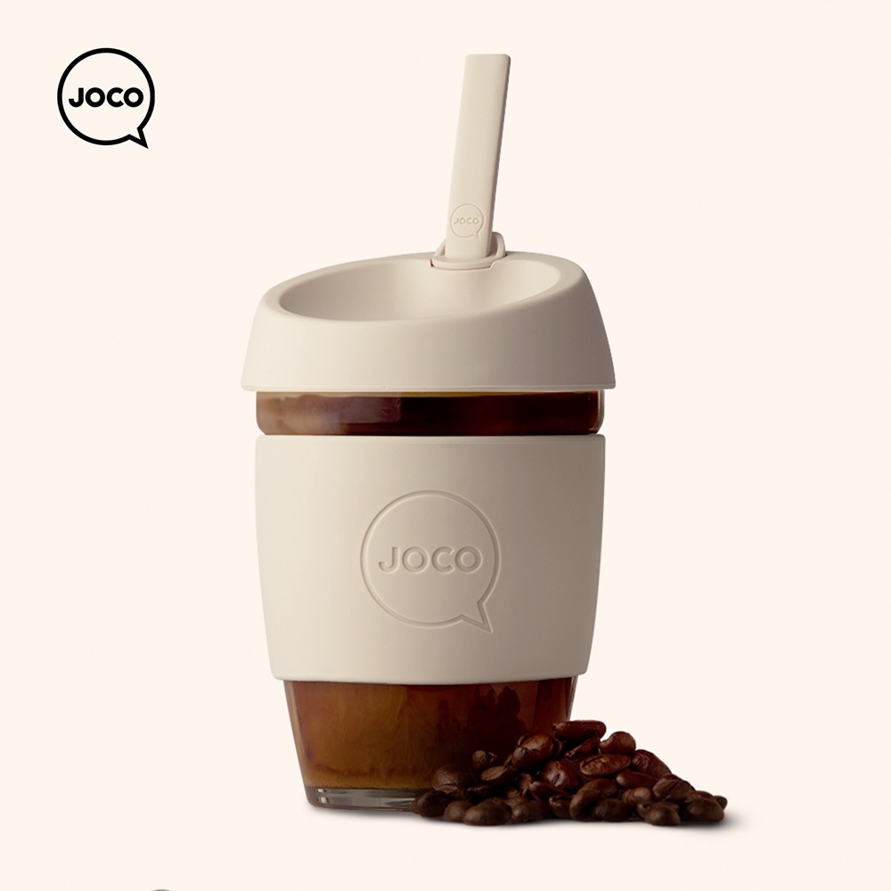澳洲JOCO Utility啾口玻璃隨行咖啡杯-全能版16oz/473ml(七色) -Sandstone